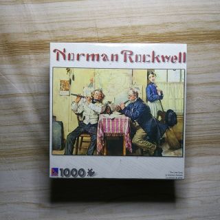 Sure - Lox 1000 Piece Puzzle Norman Rockwell.  " The Love Song " 88027