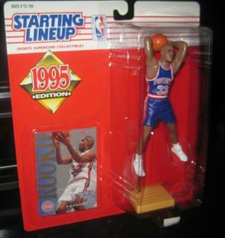 Starting Lineup Grant Hill Sports Figure 1995 Kenner Slu Detroit Pistons Nba