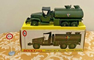 Dinky Toys (france) No.  823 G.  M.  C.  Military Cistern Near - - In - Box