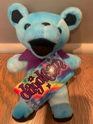 Grateful Dead Beanie Bean Bear Collectibles Daydream 1998 Nwt Liquid Blue