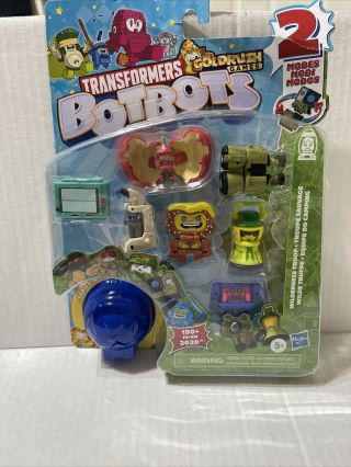 Transformers Toys Botbots Wilderness Troop 8 - Pack Mini Robot Set Series 4 -