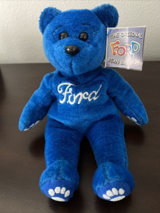 Ford Bean Bag Bear Distributed By Kabor