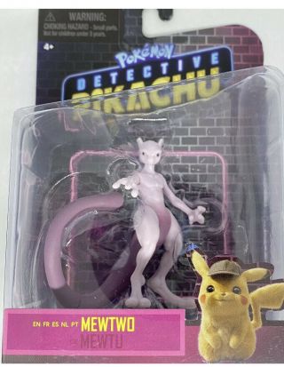 Pokemon Detective Pikachu Mewtwo Figure