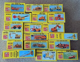 Shinsei Mini Power Construction Equipment Made In Japan 1970’s Vintage To Scale