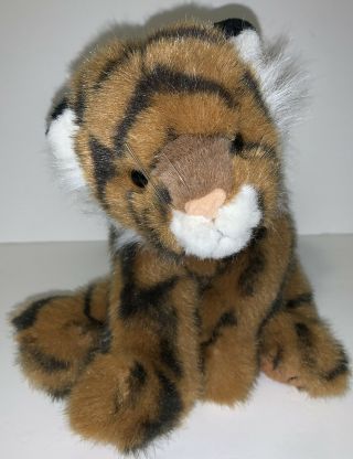Ty Beanie Babies Bengal Tiger 1997 Orange Black Striped 10 " Plush Tiger No Tag