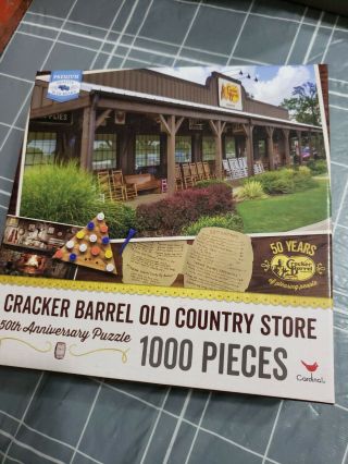 Cracker Barrel Old Country Store 50th Anniversary Cardinal Jigsaw Puzzle