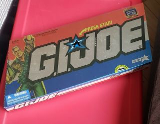 Gi Joe Cobra 25th Anniversary 5 - Pack Box Set 3.  75 " Figure Complete Nib