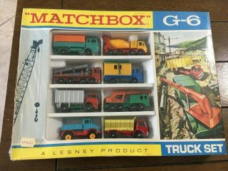 Lesney Matchbox G - 6 Truck Set