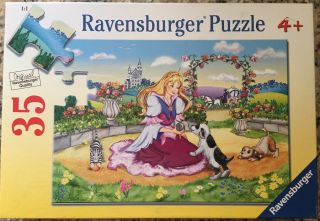 Ravensburger Little Princess 35 Piece Childrens Jigsaw Puzzle Complete 2005