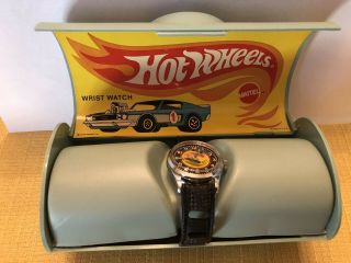 Vintage Hot Wheels Vintage Redline 1970 Watch In Bradley Case