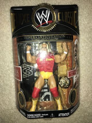 Wwe Deluxe Classic Superstars Hulk Hogan Wrestling Action Figure Jakks 2006