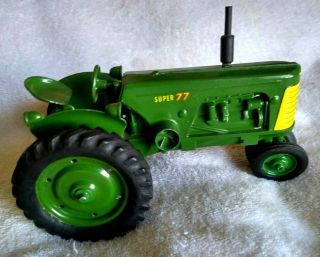Vintage 1954 Slik 1/16 Oliver 77 Diecast Toy Tractor