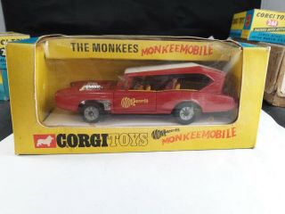 Corgi Toys 277 The Monkees Monkeemobile - - Box