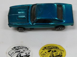Hotwheel Redline Custom Camaro Wow Look 1968 Blue