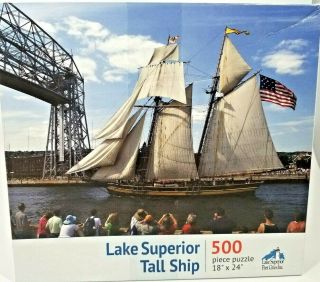 Lake Superior Tall Ship 500 Piece Puzzle