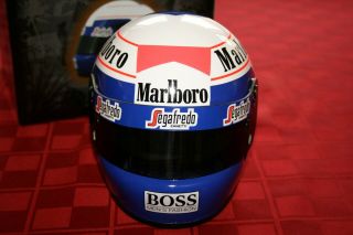 F1 1/2 Alain Prost 1985 Bell Helmet McLaren 50th Edition (TOBACCO) Formula 1 WDC 2