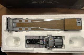 Peterbilt 379 Nelson Ramp Trailer Gray Grey Sword 1:50 Scale Model SW2027 - A 2