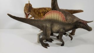 Schleich Brachiosaurus Giganotosaurus Spinosaurus Dinosaur Figure Toy Long Neck