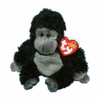 Ty Beanie Baby Tumba Gorilla 2007 6 " Plush Soft Stuffed Animal Rare Doll Tag