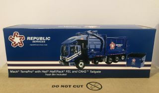 First Gear Republic Services Garbage Truck Collectible Model