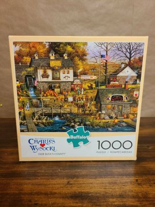 Charles Wysocki Olde Buck County 1000 Piece Jigsaw Puzzle