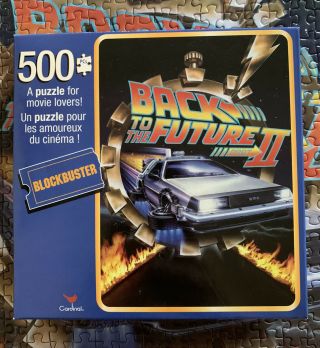 Cardinal Blockbuster 500 Piece Puzzle Back To The Future Part Ii