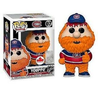 Funko Pop Montreal Canadiens Mascot Youppi (canada Exclusive) (nhl Sticker)