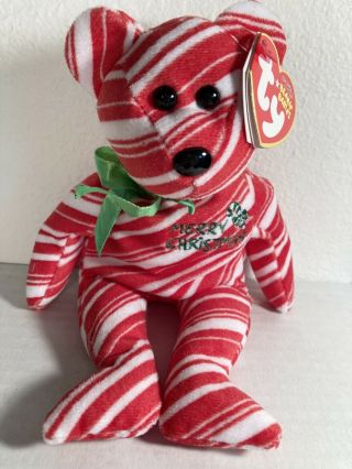 Ty Beanie Baby 2007 Holiday Teddy Red
