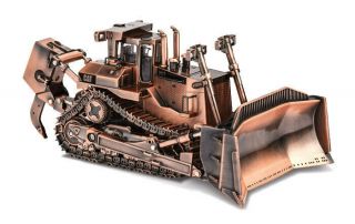 Caterpillar 1:50 Diecast D11t Track - Type Tractor - Copper Finish 85517 Cat