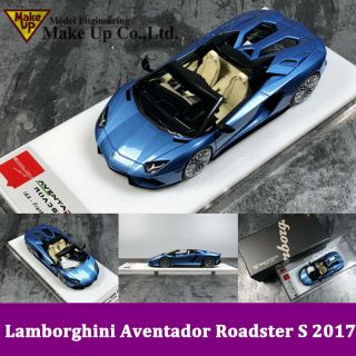 Makeup 1:43 Lamborghini Aventador Roadster S 2017 Car Model Frankfurt Motor Show