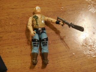 Vintage G I Joe Dreadnok,  Buzzer With File Card And 2 Accessories