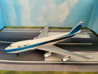Very Rare Set 6 - Pack Aeroclassics 1:400 Scale El Al Israel Airlines B.  747