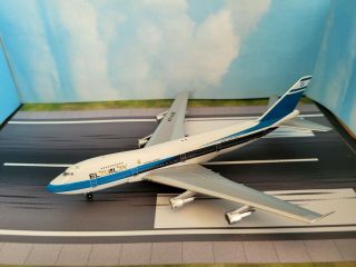 Very Rare Set 6 - Pack AeroClassics 1:400 Scale EL AL ISRAEL AIRLINES B.  747 3