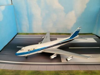 Very Rare Set 6 - Pack AeroClassics 1:400 Scale EL AL ISRAEL AIRLINES B.  747 5