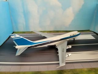 Very Rare Set 6 - Pack AeroClassics 1:400 Scale EL AL ISRAEL AIRLINES B.  747 6