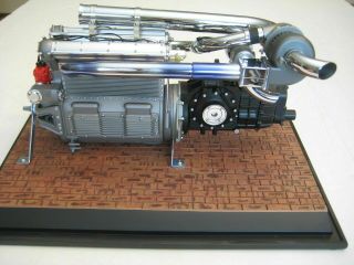 Gmp Offenhauser Turbo Offy 168 Ci Race Car Engine Motor & Stand 1:6 Box No Cover