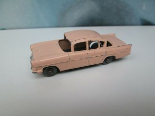 Matchbox/ Lesney 22b Vauxhall Cresta Pale Pink - Metal Wheels - No Windows