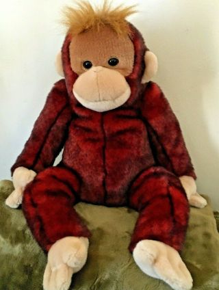 20” Ty Beanie Buddies Schweetheart The Orangutan Ape Monkey Plush Big