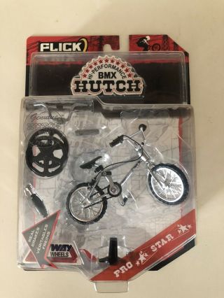 Rare Flick Trix Hi - Performance Bmx Hutch Pro Star Old School Bike Judge Racer
