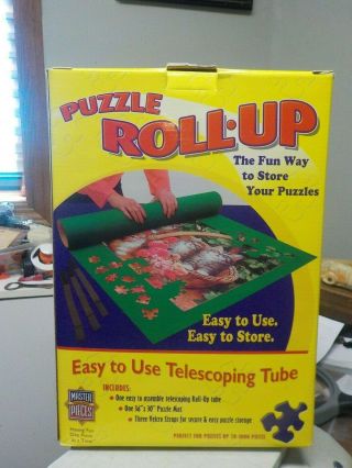 Master Piece Puzzle Roll - Up Telescoping Tube 36 X 30 Puzzle Mat