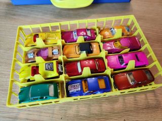 Vintage MATCHBOX Carry Case with 48 Cars/Vehicles 5