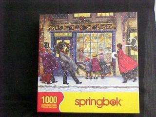 2006 Springbok Christmas Jigsaw Puzzle The Toy Shoppe 1000 Pc