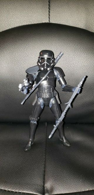 The Black Series Shadow Squadron Stormtrooper Commander Target Exclusive Loose