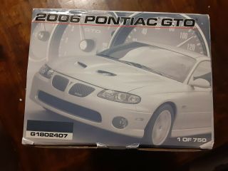 GMP 1 of 750 - 2006 TEAL Pontiac GTO Die Cast 1:18 SCALE 2