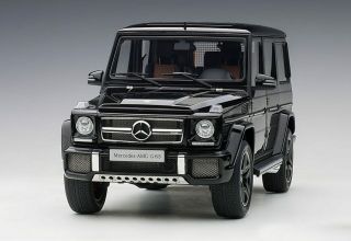 Mercedes - Benz G - Class G63 Amg Diecast Car Model 1:18 (gloss Black)