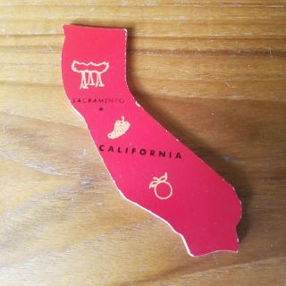Califormia Ca Sifo United States Map Wooden Puzzle Replacement Piece Crafts 1f