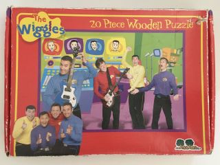 Retro 2004 Wiggles 20 Piece Wooden Jigsaw Puzzle