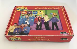 Retro 2004 WIGGLES 20 Piece Wooden Jigsaw Puzzle 2