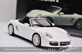 Kyosho 1:18 Porsche Boxster S Rs60 White