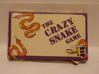 Vintage The Crazy Snake Matching 9 Piece Puzzle Game Price Stern Sloan 1991